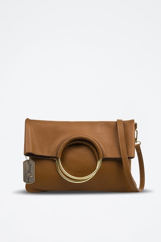 Leren Schoudertas Bertinoro - Camel