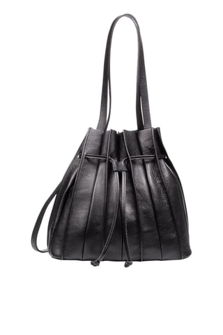 Sac seau en cuir Albiolo - Noir