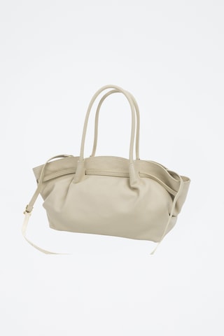 Leren Handtas - Beige