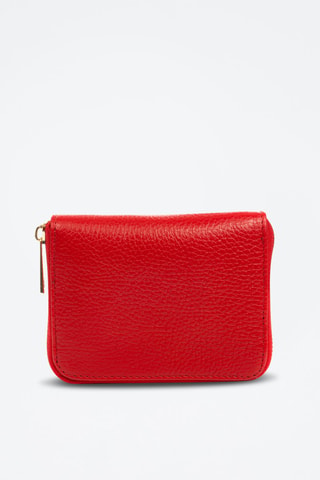 Leren Portefeuille - Rood
