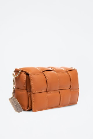 Leren Schoudertas Anela - Camel