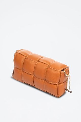 Leren Schoudertas Anela - Camel