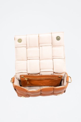Leren Schoudertas Anela - Camel