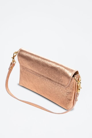 Sac bandoulière en cuir Arcevia - Doré