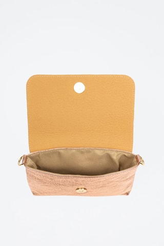 Sac bandoulière en cuir Arcevia - Doré