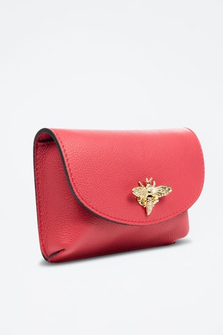 Sac bandoulière en cuir - Rose