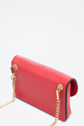 Sac bandoulière en cuir - Rose