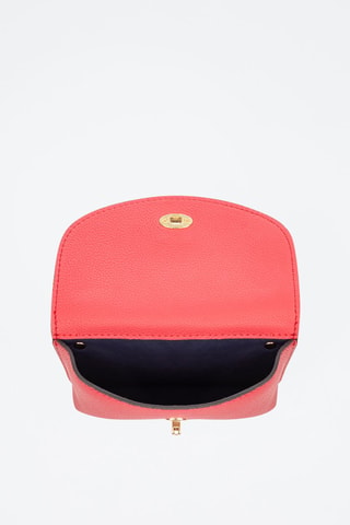 Sac bandoulière en cuir - Rose