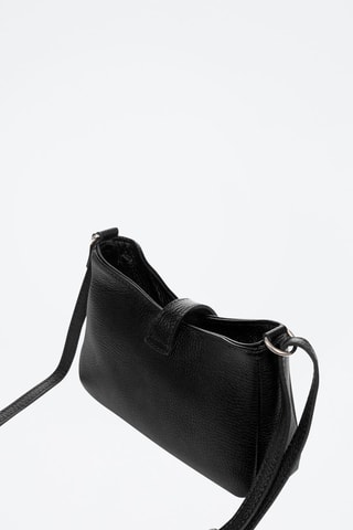 Sac porté épaule en cuir Arsoli - Noir