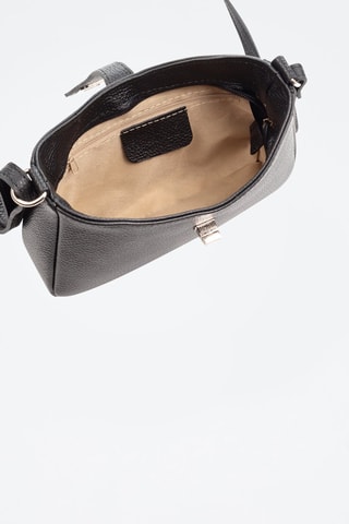 Sac porté épaule en cuir Arsoli - Noir