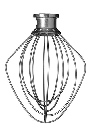 Batidor de varillas de acero inoxidable para robot de cocina Kitchenaid 4,3/4,7/4,8 l