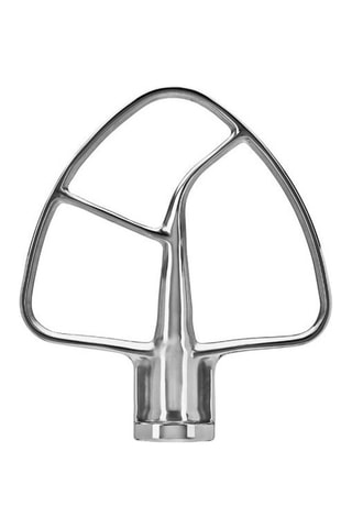 Batidor plano de acero inoxidable