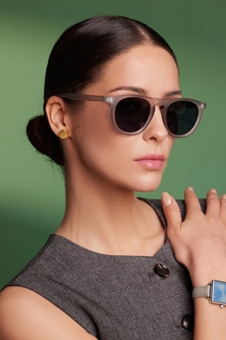 Gafas de sol unisex Metropolitan - Categoría 3 - Gris y negro
