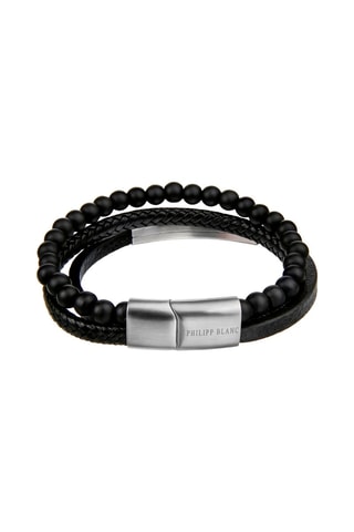 Pulsera - Piel - Negro