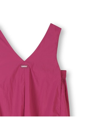 Mouwloze Trapezium Jurk - Fuchsiaroze - DKNY