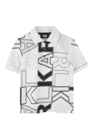 Polo - Blanc - Karl Lagerfeld