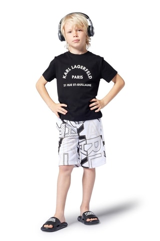 T-shirt - Noir - Karl Lagerfeld