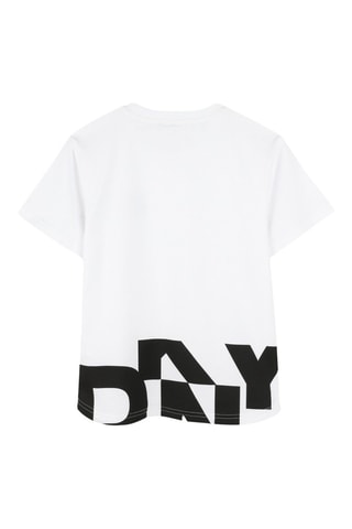 T-shirt loose - Blanc - DKNY