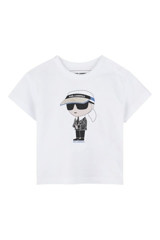 T-shirt en Short - Wit en Zwart - Karl Lagerfeld