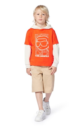T-shirt - Orange - Karl Lagerfeld