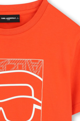 T-shirt - Orange - Karl Lagerfeld