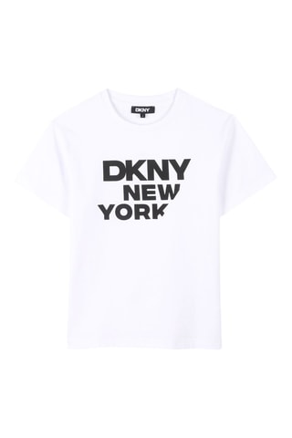 T-shirt Loose - Wit - DKNY