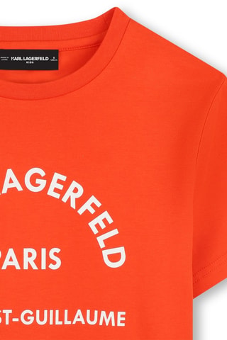 T-shirt - Orange - Karl Lagerfeld