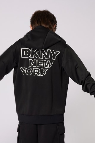 Sweat à capuche - Noir - DKNY