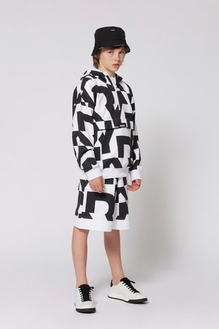 Sweater met Capuchon - Wit - DKNY