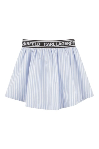 Jupe patineuse - Bleu - Karl Lagerfeld