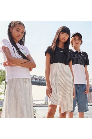 Jupe midi - Argenté - DKNY