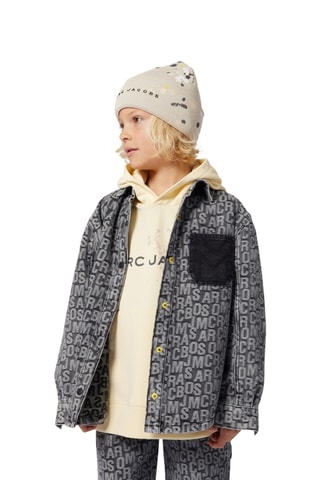 Sweat à capuche en coton biologique - Jaune - Marc Jacobs