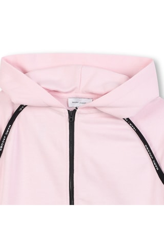 Biologisch Katoenen Sweater met Capuchon - Roze - Marc Jacobs