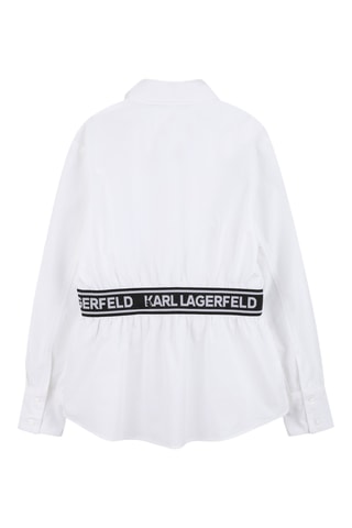 Blouse - Wit - Karl Lagerfeld