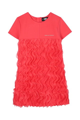 Jurk - Koraalrood - Karl Lagerfeld