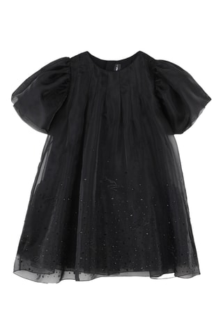 Jurk met Ruches - Zwart - Karl Lagerfeld