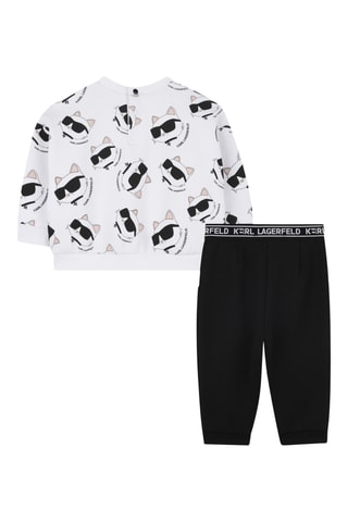 Sweater en Broek - Wit en Zwart - Karl Lagerfeld