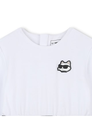 Jurk - Zwart en Wit - Karl Lagerfeld
