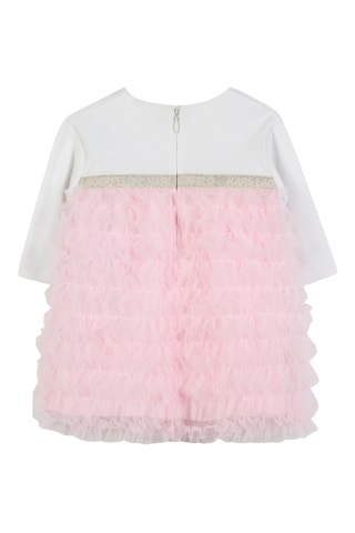 Jurk - Roze en Wit - Karl Lagerfeld