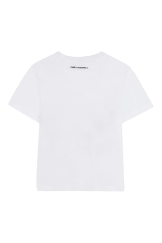 T-shirt - Wit - Karl Lagerfeld