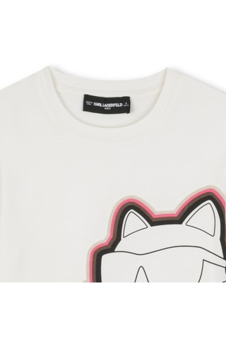 T-shirt - Wit - Karl Lagerfeld