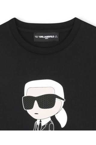 Biologisch Katoenen T-shirt - Zwart - Karl Lagerfeld