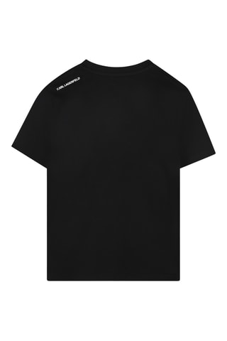 Biologisch Katoenen T-shirt - Zwart - Karl Lagerfeld