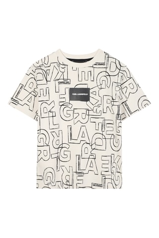 T-shirt - Beige - Karl Lagerfeld