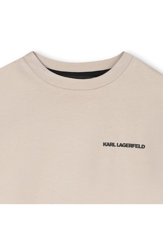 T-shirt - Beige - Karl Lagerfeld