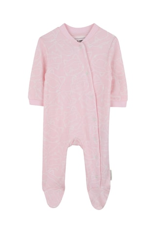 3-delige Biologisch Katoenen Pyjama - Roze - Karl Lagerfeld