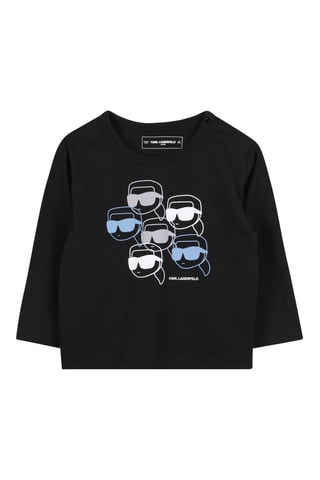 Biologisch Katoenen T-shirt - Zwart - Karl Lagerfeld
