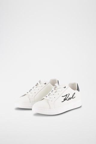 Nappaleren Sneakers - Wit - Karl Lagerfeld
