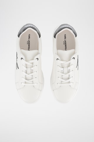 Nappaleren Sneakers - Wit - Karl Lagerfeld