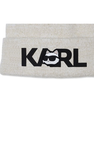 Muts en colsjaal - Beige - Karl Lagerfeld